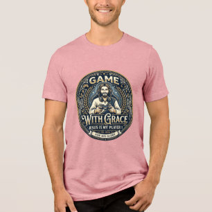 Jesus Pickleball Vintage T-shirt Christelijke Graf