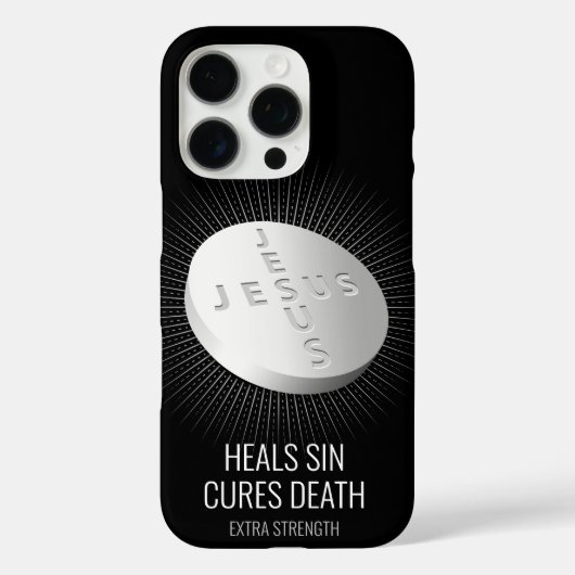Jesus Pill -  geloof Bid Hope God Case-Mate iPhone Case (Achterkant)