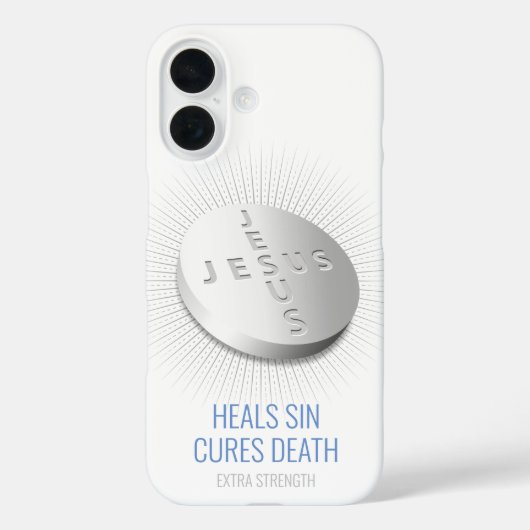 Jesus Pill - geloofsgebed Christelijke God Case-Mate iPhone Case (Achterkant)