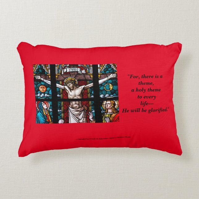 Jesus Pillow I Accent Kussen (Voorkant)