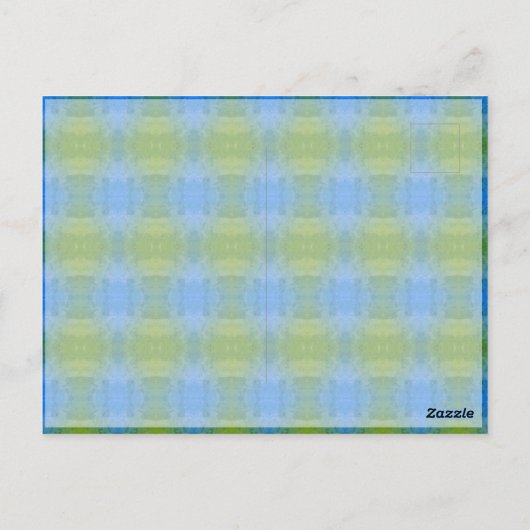 Jesus Poem Briefkaart (Achterkant)