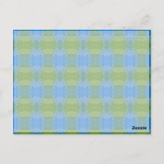 Jesus Poem Briefkaart (Achterkant)