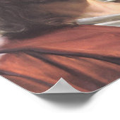 Jesus Portret Poster (Hoek)