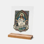 Jesus Postadres Hemel Jesus Postadres Hemel Acryl Bord (Hoek)