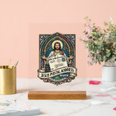 Jesus Postadres Hemel Jesus Postadres Hemel Acryl Bord (Huwelijk)