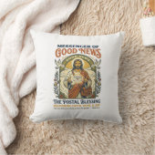 Jesus Postbode Levering Shirt Gebaseerd op het Gel Kussen (Deken)