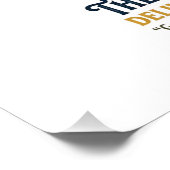 Jesus Postbode Levering Shirt Gebaseerd op het Gel Perfect Poster (Hoek)