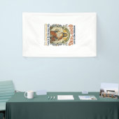 Jesus Postbode Levering Shirt Gebaseerd op het Gel Spandoek (Beurs)