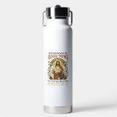 Jesus Postbode Levering Shirt Gebaseerd op het Gel Waterfles (Voorkant)