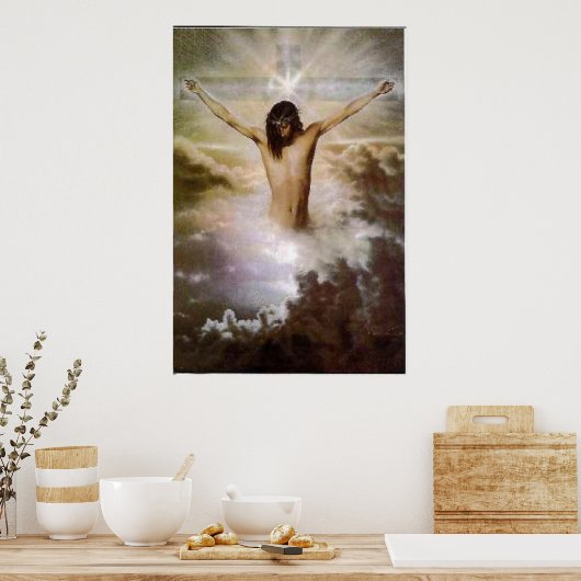 jesus poster (Keuken)