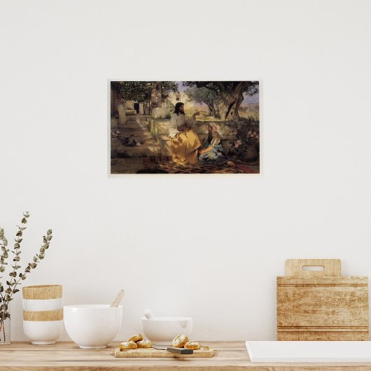 Jesus Posterdrucke Poster (Keuken)