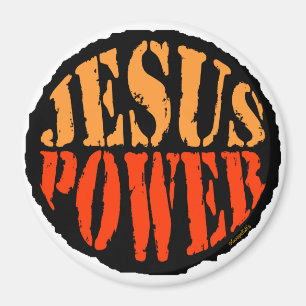 Jesus Power Magneet