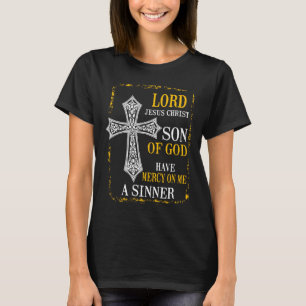 Jesus Prayer - Oost-orthodox en katholieke Christi T-shirt
