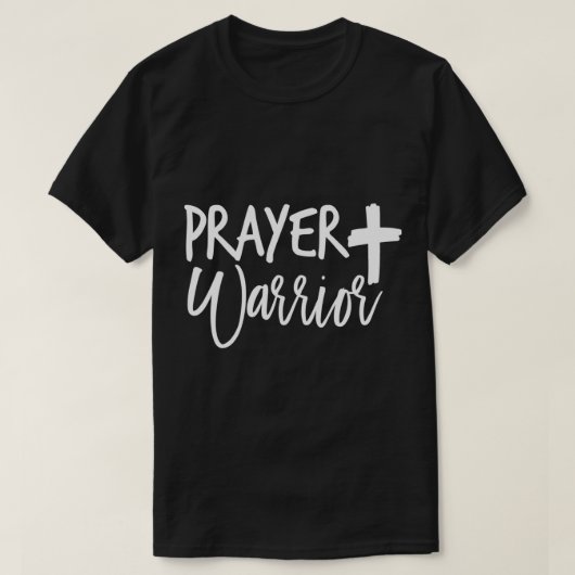 Jesus Prayer Warrior T-shirt (Design voorkant)
