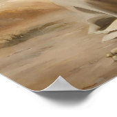 Jesus Praying Art Poster (Hoek)