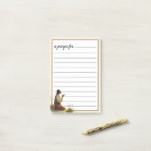 Jesus Praying in Garden War Room Prayer Post-it® Notes (Op bureau)