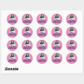 Jesus Pride T-shirt Ronde Sticker (Vel)