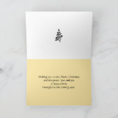 JESUS PRINCE of PEACE Isaiah, 9:6 Kerstmis Kaart (Binnen)