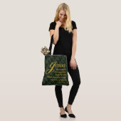 JESUS PRINCE OF PEACE Isaiah Scripts large Tote Bag (Op model)