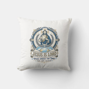 Jesus Profetie Eschatologie Vintage T-shirt Christ Kussen