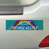 Jesus Promise Keeper Bumpersticker (Op auto)