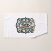 Jesus Quilt Patchwork Geloof Jesus Quilt Patchwork Handdoek (Handdoek)