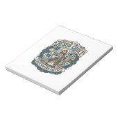 Jesus Quilt Patchwork Geloof Jesus Quilt Patchwork Notitieblok (Linkerzijde)