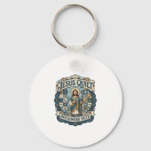 Jesus Quilt Patchwork Geloof Jesus Quilt Patchwork Sleutelhanger (Voorkant)