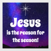 Jesus Raamsticker (Vel)