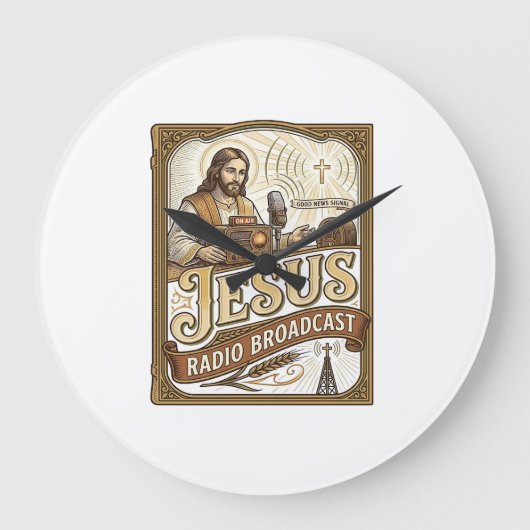 Jesus Radio-uitzending Jesus Radio-uitzending Chri Grote Klok (Voorkant)