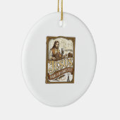 Jesus Radio-uitzending Jesus Radio-uitzending Chri Keramisch Ornament (Rechts)