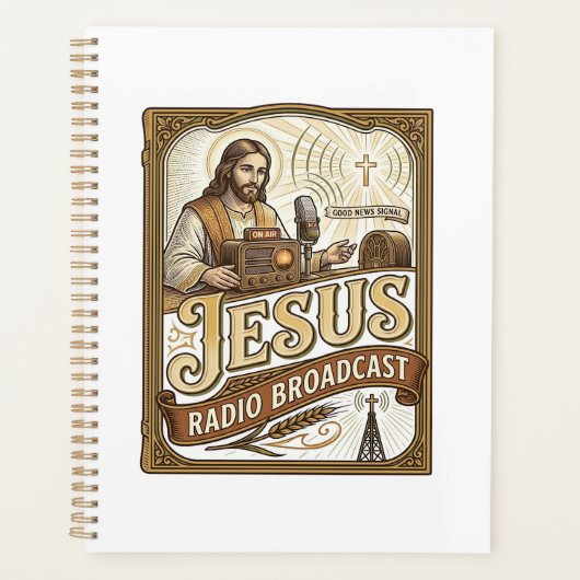 Jesus Radio-uitzending Jesus Radio-uitzending Chri Planner (Voorkant)