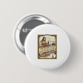 Jesus Radio-uitzending Jesus Radio-uitzending Chri Ronde Button 5,7 Cm (Voorkant /achterkant)
