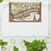 Jesus Radio-uitzending Jesus Radio-uitzending Chri Theedoek (Gevouwen)