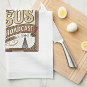 Jesus Radio-uitzending Jesus Radio-uitzending Chri Theedoek (Quarter Fold)