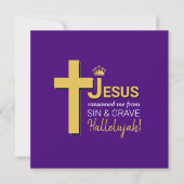 JESUS RANSOMED ME Paskaart (Voorkant)