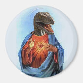 Jesus Raptor Magneet (Voorkant)