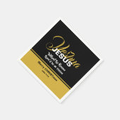 JESUS REASON SEASON Christelijk ScriptCHRISTMAS Servet (Hoek)