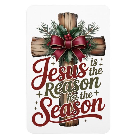 Jesus Reason Seizoen Magneet (Verticaal)