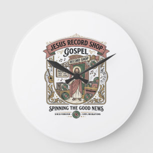 Jesus Record Shop Gospel Jezus Record Shop Christe Grote Klok