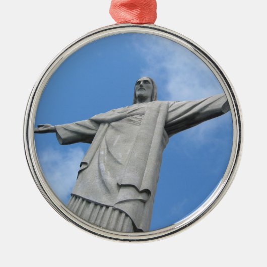 jesus redeemer metalen ornament (Voorkant)