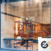 Jesus Reden Seizoen Ruitstickers Raamsticker (Cafe Raam)