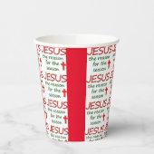 JESUS Reden voor seizoen Papieren Bekers (Links)