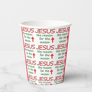 JESUS Reden voor seizoen Papieren Bekers