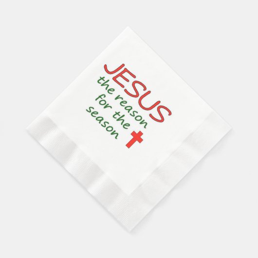 JESUS Reden voor seizoen Servetten (Hoek)