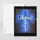 Jesus redt Briefkaart (Voorkant / Achterkant)