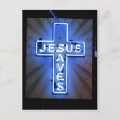 Jesus redt Briefkaart (Voorkant)