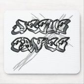 Jesus redt Christelijk Muismat (Voorkant)