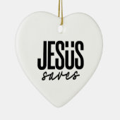 JESUS REDT KERAMISCH ORNAMENT (Rechts)
