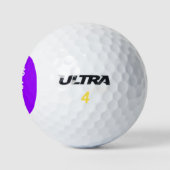 Jesus Redt Oom. Neon Paars  Golfballen (Logo)